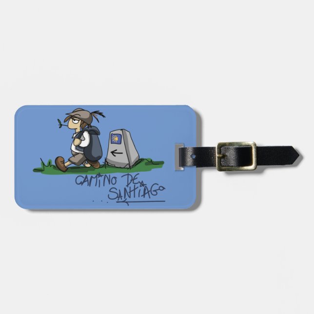 Camino Luggage Tag (Front Horizontal)