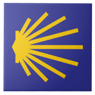 Camino Shell Tile Marker, Camino de Santiago