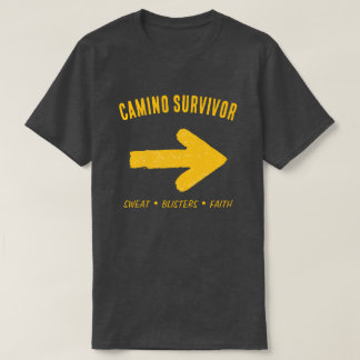 Camino Survivor T-Shirt – Buen Camino Gift