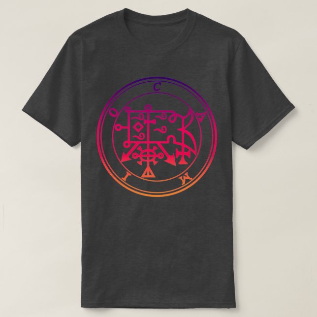 Camio Sigil Gives Understanding of Animals Purple  T-Shirt (Design Front)