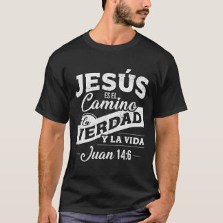 Camisas de Jesus con versiculos de la Biblia  T-Shirt