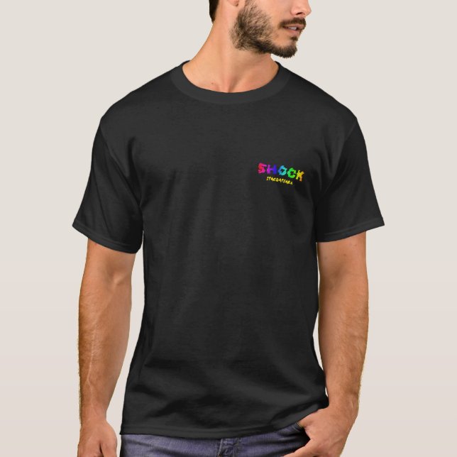 Camiseta Básica Masculina Escura T-Shirt (Front)