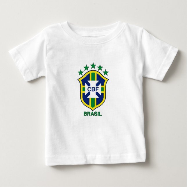 Camiseta Brasil Baby T-Shirt (Front)
