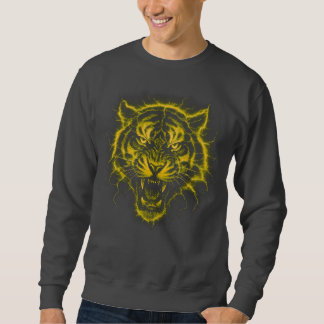 Camiseta con tigre eléctrico sweatshirt