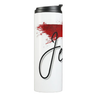 Camiseta Cristã Jesus Rei dos Reis - Soberania Fé! Thermal Tumbler