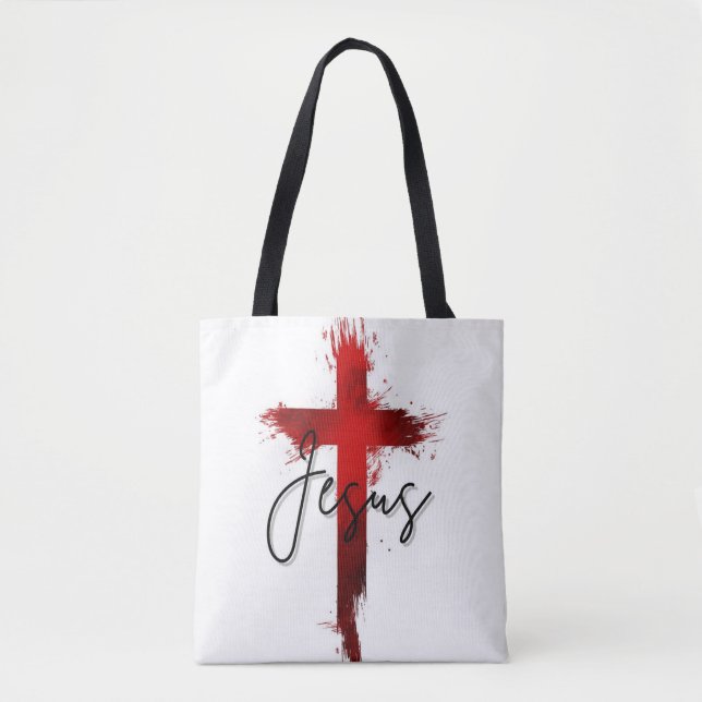 Camiseta Cristã Jesus Rei dos Reis - Soberania Fé! Tote Bag (Front)