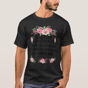 Camiseta cristiana en espanol Versiculo Spanish Ch T-Shirt