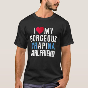 Camiseta de Guatemala Flag I Love My Gorgeous Girl T-Shirt