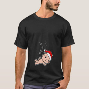 Camiseta de Navidad embarazada Niño maternidad Esp T-Shirt