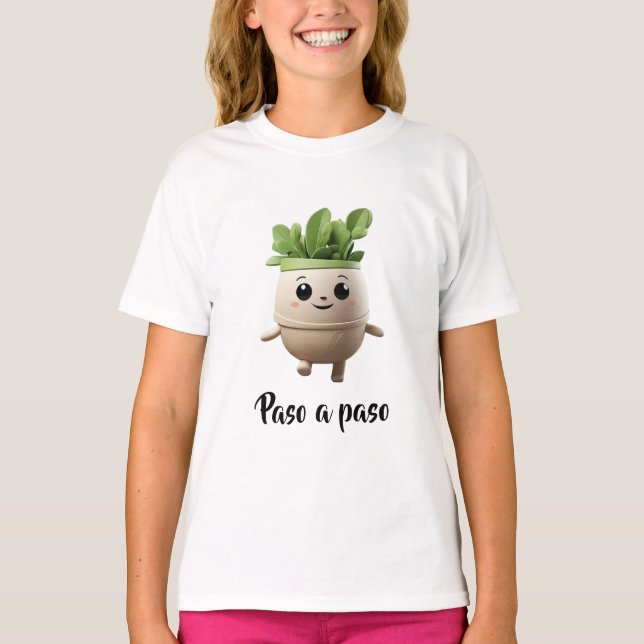 Camiseta Infantil Pipo Paso a Paso – Mensaje Posit T-Shirt (Front)
