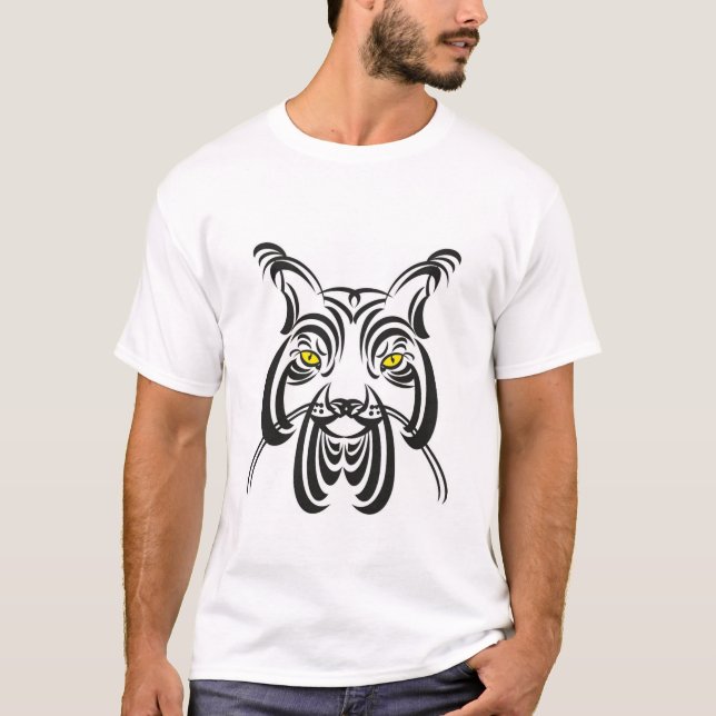 Camiseta Lince Tribal T-Shirt (Front)