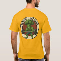 Camiseta Masc. Broccoli is the Secret - Back