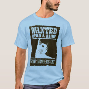 Camiseta Masc. Schrodinger's Cat - Claras - Front T-Shirt