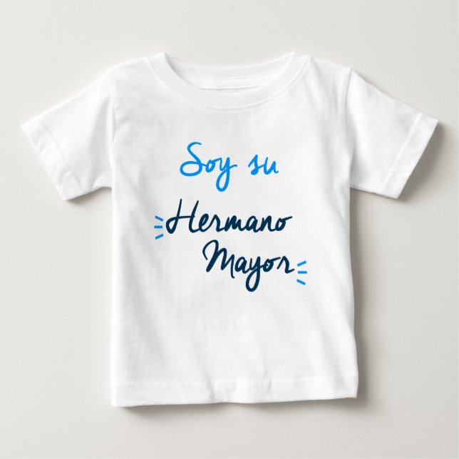 Camiseta niño Hermano Mayor Baby T-Shirt (Front)