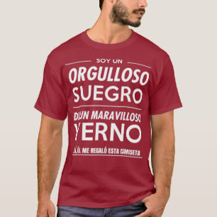 Camiseta Regalo para Suegro Father in Law de T-Shirt