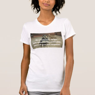 Camiseta regarding los animales T-Shirt