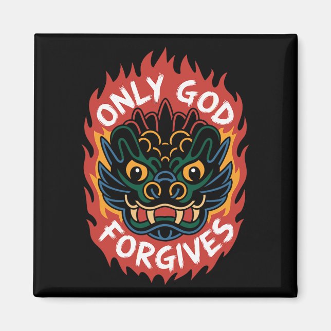 Camiseta Sólo Dios Perdona1  Magnet (Front)