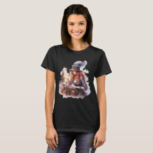 Camiseta (T-shirt) Halloween Steampunk T-Shirt
