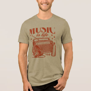 camiseta Tri-Blend shirt