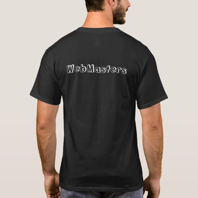 Camiseta WebMasters T-Shirt (Back)