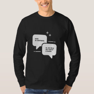 Camisetas Cristianas Modernas Dios Si Contesta T-Shirt