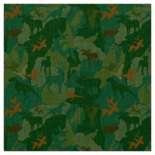 Cammo/camoflauge2/odee/deer/phesant/moose/elk/dog Fabric