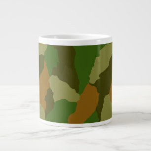 Cammo, camoflauge , hunter odee, army, large coffee mug