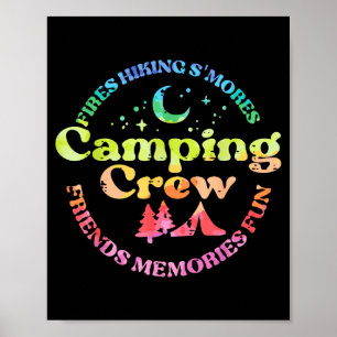 Camng Crew Family Friends Girls Kids Toddler Youth Poster