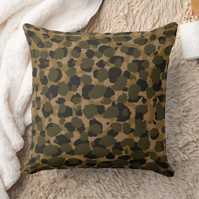 Camo Abstract   Cushion (Blanket)