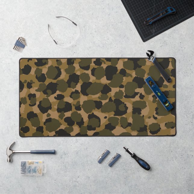 Camo Abstract   Desk Mat (Workstation)