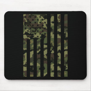 Camo American Flag Usa Camouflage Men Boys Women G Mouse Pad