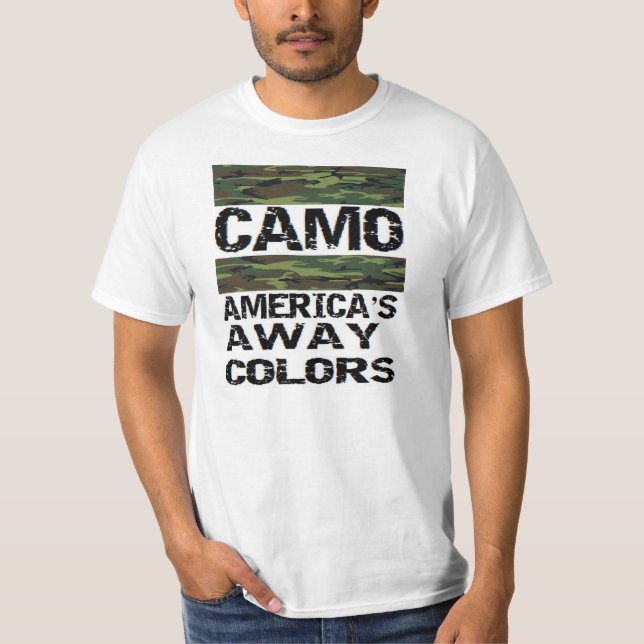 camo: america's away colours T-Shirt (Front)