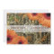 Camo and Orange Daises Wedding Invitation