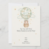 Camo Army Baby Shower Invitation — Military Family