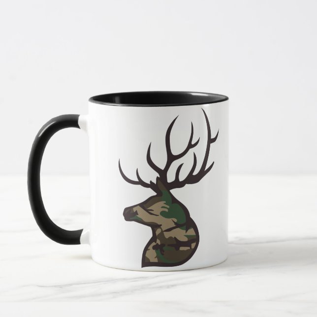 Camo Buck Mug (Left)