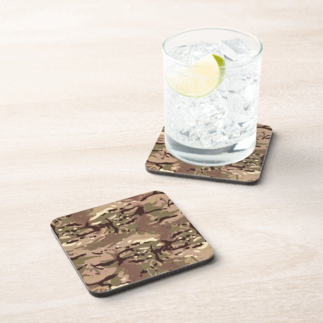 Camo Camo, Wherefore Art Thou? LIDJ Design. Coaster (Right Side)