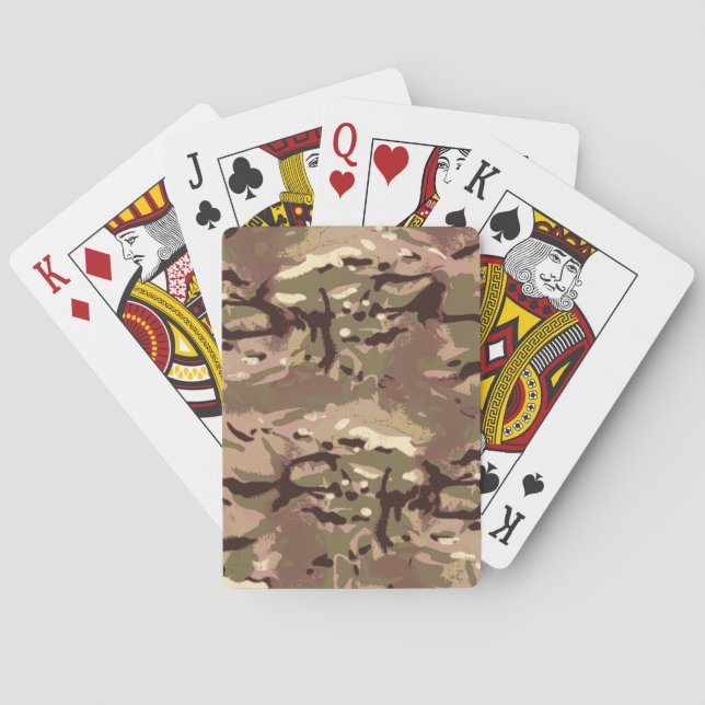 Camo Camo, Wherefore Art Thou? LIDJ Design. Playing Cards (Back)