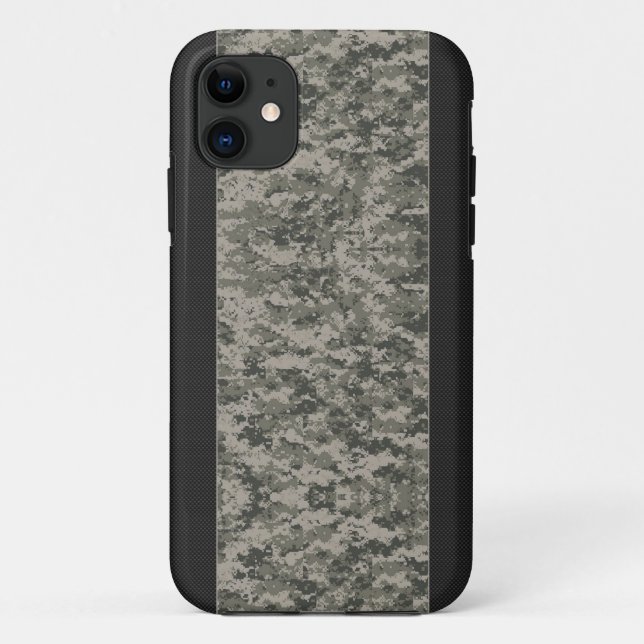 Camo & Carbon Fibre iPhone 5 Case (Back)