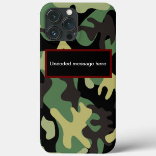 Camo iPhone 13 Pro Max Case