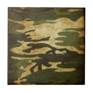 Camo Ceramic Tile