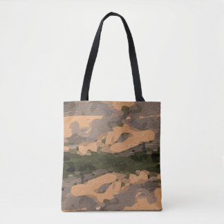 Camo Chic Military Tote Bag