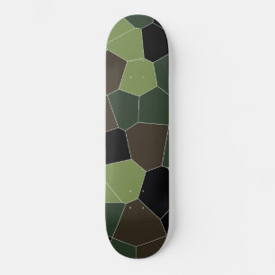 Camo Colour Abstract Pattern Skateboard