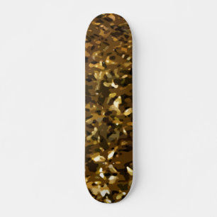 Camo Colour Abstract Pattern Skateboard