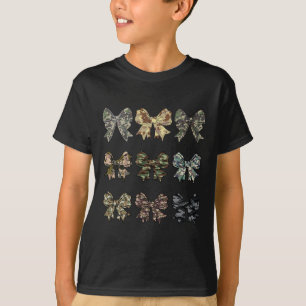Camo Coquette Bow Duck Hunt Duck Hunting For Men W T-Shirt