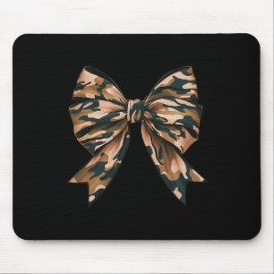 Camo Coquette Bow Duck Hunt Duck Hunting Women Gir Mouse Pad