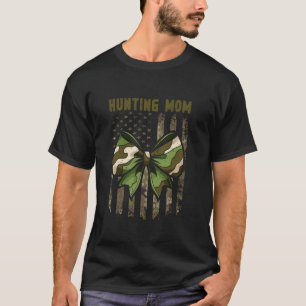 Camo Coquette Bow Hunt USA Flag Mallard Duck Hunti T-Shirt