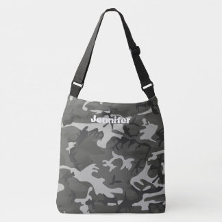 Camo Cross Body Bag, Large Crossbody Bag
