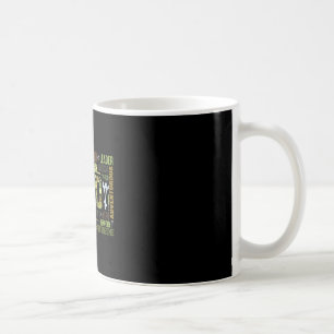 Camo dad dad word collage fixer dad happy father's coffee mug