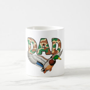 Camo Dad Duck Hunting Father’s Day Grandpa Husband Coffee Mug