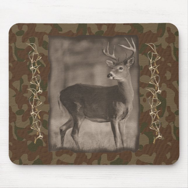 Camo  Deer Mousepad (Front)